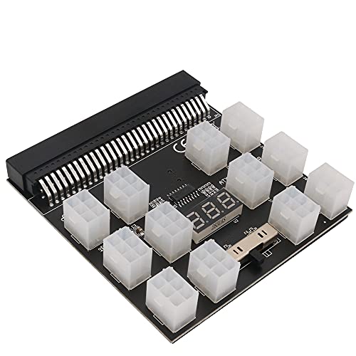 LeHang Netzteil Breakout Board Adapter DPS-1200FB/QB PCI-E 6Pin Add 2PSU Mining BTC Schwarz von LeHang