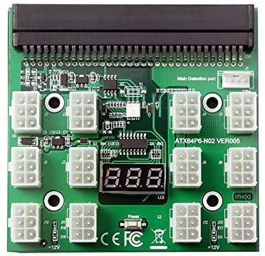 LeHang Netzteil Breakout Board Adapter DPS-1200FB/QB PCI-E 6Pin Add 2PSU Mining BTC von LeHang