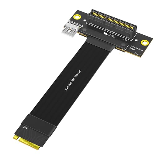 LeHang PCI-E 4.0 4X 270 Grad bis Key M 180 Grad Verlängerungskabel von LeHang