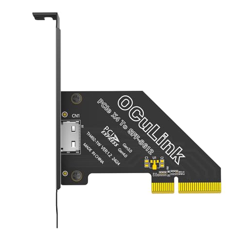 LeHang PCI-E 4X 4.0 auf Oculink SFF-8611/8612 Adapter mit Langprofilhalter LeHang PCI-E 4X 4.0 auf Oculink SFF-8611/8612 Adapter mit Langprofilhalter von LeHang
