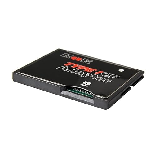LeHang Single Slot Micro TF auf CF Adapter Compact Kartenhalter Typ I Kartenkonverter schwarz von LeHang