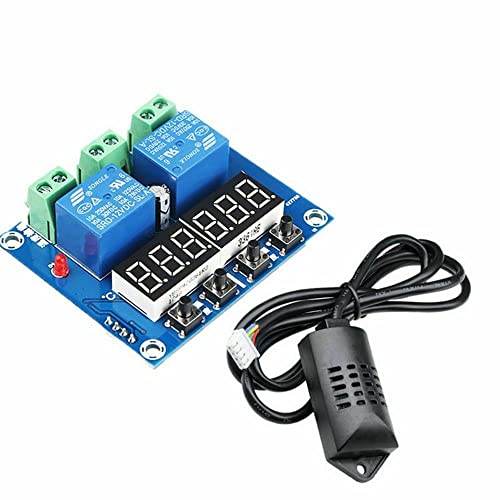 LeHang Thermostat Dual Output Temperatur Luftfeuchtigkeit Thermometer Hygrometer Steuermodul DC 12V LED Digitalanzeige XH-M452 LeHang Thermostat Dual Output Temperatur Luftfeuchtigkeit Thermometer Hygrometer Steuermodul DC 12V LED Digitalanzeige XH-M452 von LeHang
