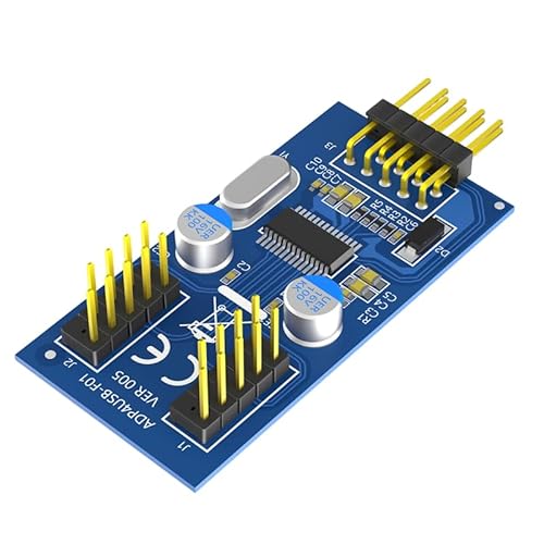 LeHang USB 2.0 9Pin Header Male 1 bis 2 weibliches Verlängerungskabel für Motherboard LeHang USB 2.0 9Pin Header Male 1 bis 2 weibliches Verlängerungskabel für Motherboard von LeHang