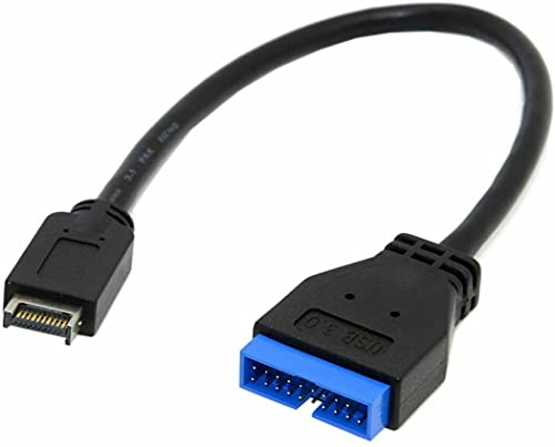 LeHang USB 3.1 Front Panel Header auf USB 3.0 20Pin Header Verlängerungskabel 20CM von LeHang