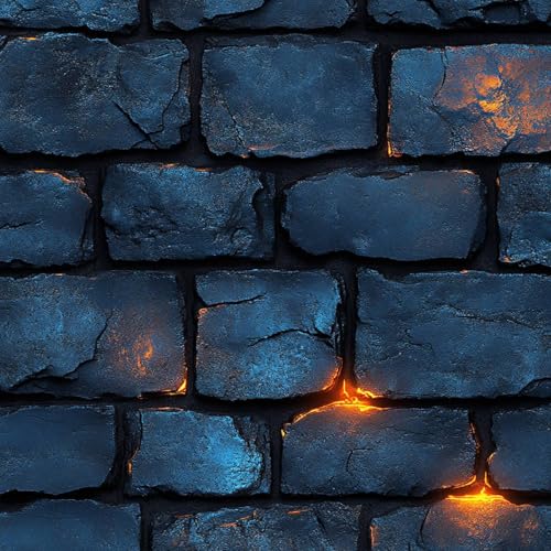 Fototapete Blaue Ziegelmauer 3D Wandtapete Selbstklebend Tapete 44x200 cm Retro Mustertapete Wandtapete Wohnzimmer Schlafzimmer Wasserdicht Wallpaper Küche Fototapete Blaue Ziegelmauer 3D Wandtapete Selbstklebend Tapete 44x200 cm Retro Mustertapete Wandtapete Wohnzimmer Schlafzimmer Wasserdicht Wallpaper Küche von LeIxIaO