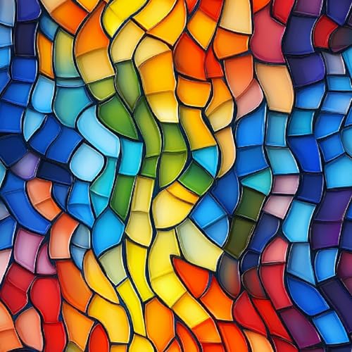 Fototapete Farbmosaik 3D Wandtapete Selbstklebend Tapete 44x300 cm Kunst Mustertapete Wandtapete Wohnzimmer Schlafzimmer Wasserdicht Wallpaper Küche Fototapete Farbmosaik 3D Wandtapete Selbstklebend Tapete 44x300 cm Kunst Mustertapete Wandtapete Wohnzimmer Schlafzimmer Wasserdicht Wallpaper Küche von LeIxIaO