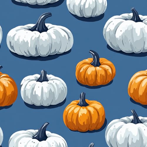 Fototapete Kürbis Halloween 3D Wandtapete Selbstklebend Tapete 44x600 cm Kawaii Mustertapete Wandtapete Wohnzimmer Schlafzimmer Wasserdicht Wallpaper Küche Fototapete Kürbis Halloween 3D Wandtapete Selbstklebend Tapete 44x600 cm Kawaii Mustertapete Wandtapete Wohnzimmer Schlafzimmer Wasserdicht Wallpaper Küche von LeIxIaO