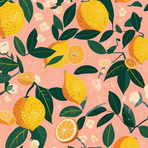 Fototapete Orangen Blumen 3D Wandtapete Selbstklebend Tapete 44x1000 cm Retro Pflanzen Mustertapete Wandtapete Wohnzimmer Schlafzimmer Wasserdicht Wallpaper Küche Fototapete Orangen Blumen 3D Wandtapete Selbstklebend Tapete 44x1000 cm Retro Pflanzen Mustertapete Wandtapete Wohnzimmer Schlafzimmer Wasserdicht Wallpaper Küche von LeIxIaO