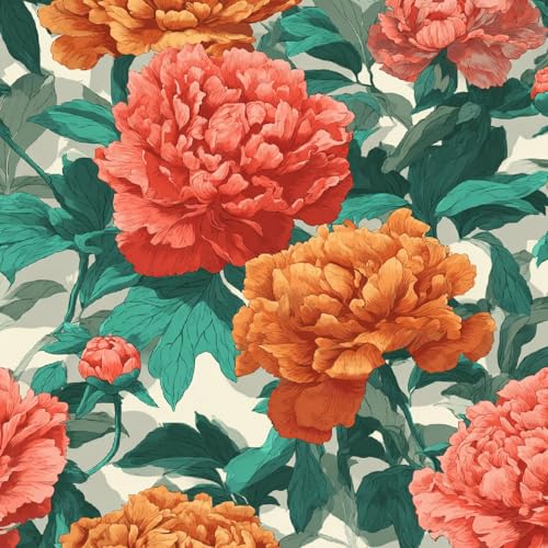 Fototapete Retro Blumen 3D Wandtapete Selbstklebend Tapete 44x200 cm Rosa Mustertapete Wandtapete Wohnzimmer Schlafzimmer Wasserdicht Wallpaper Küche Fototapete Retro Blumen 3D Wandtapete Selbstklebend Tapete 44x200 cm Rosa Mustertapete Wandtapete Wohnzimmer Schlafzimmer Wasserdicht Wallpaper Küche von LeIxIaO