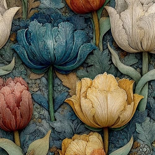 Fototapete Retro-Pfingstrose Blumen 3D Wandtapete Selbstklebend Tapete 44x1000 cm Pflanzen Kunst Mustertapete Wandtapete Wohnzimmer Schlafzimmer Wasserdicht Wallpaper Küche Fototapete Retro-Pfingstrose Blumen 3D Wandtapete Selbstklebend Tapete 44x1000 cm Pflanzen Kunst Mustertapete Wandtapete Wohnzimmer Schlafzimmer Wasserdicht Wallpaper Küche von LeIxIaO