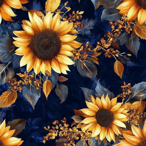Fototapete Retro Sonnenblumen 3D Wandtapete Selbstklebend Tapete 44x200 cm Blumen Pflanzen Mustertapete Wandtapete Wohnzimmer Schlafzimmer Wasserdicht Wallpaper Küche Fototapete Retro Sonnenblumen 3D Wandtapete Selbstklebend Tapete 44x200 cm Blumen Pflanzen Mustertapete Wandtapete Wohnzimmer Schlafzimmer Wasserdicht Wallpaper Küche von LeIxIaO