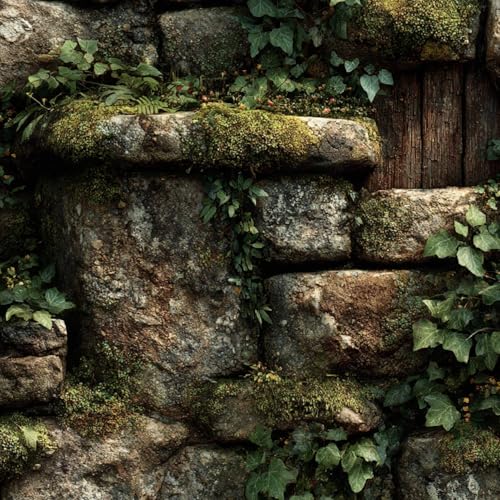Fototapete Steinmauer 3D Wandtapete Selbstklebend Tapete 44x600 cm Grünes Moos Mustertapete Wandtapete Wohnzimmer Schlafzimmer Wasserdicht Wallpaper Küche Fototapete Steinmauer 3D Wandtapete Selbstklebend Tapete 44x600 cm Grünes Moos Mustertapete Wandtapete Wohnzimmer Schlafzimmer Wasserdicht Wallpaper Küche von LeIxIaO