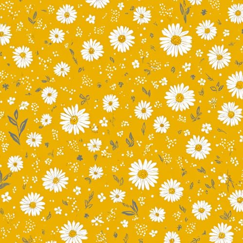 Tapete Selbstklebende Fototapete Wandpapier 44x1000 cm Kleines Gelbes Gänseblümchen Dekorfolie Möbelfolie Klebefolie Kawaii-Blumen Kinderzimmer Mustertapete Klebetapete Wasserdicht Tapete Selbstklebende Fototapete Wandpapier 44x1000 cm Kleines Gelbes Gänseblümchen Dekorfolie Möbelfolie Klebefolie Kawaii-Blumen Kinderzimmer Mustertapete Klebetapete Wasserdicht von LeIxIaO
