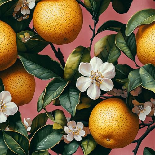 Tapete Selbstklebende Fototapete Wandpapier 44x1000 cm Orangen Blumen Dekorfolie Möbelfolie Klebefolie Retro Pflanzen Kinderzimmer Mustertapete Klebetapete Wasserdicht Tapete Selbstklebende Fototapete Wandpapier 44x1000 cm Orangen Blumen Dekorfolie Möbelfolie Klebefolie Retro Pflanzen Kinderzimmer Mustertapete Klebetapete Wasserdicht von LeIxIaO