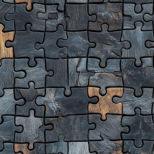 Tapete Selbstklebende Fototapete Wandpapier 44x200 cm Holzmaserungs-Puzzle Dekorfolie Möbelfolie Klebefolie Retro-Ziegelmauer Kinderzimmer Mustertapete Klebetapete Wasserdicht von LeIxIaO