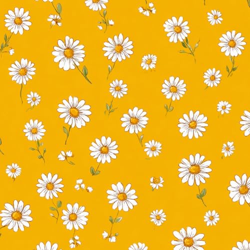 Tapete Selbstklebende Fototapete Wandpapier 44x200 cm Kleines Gelbes Gänseblümchen Dekorfolie Möbelfolie Klebefolie Kawaii-Blumen Kinderzimmer Mustertapete Klebetapete Wasserdicht Tapete Selbstklebende Fototapete Wandpapier 44x200 cm Kleines Gelbes Gänseblümchen Dekorfolie Möbelfolie Klebefolie Kawaii-Blumen Kinderzimmer Mustertapete Klebetapete Wasserdicht von LeIxIaO