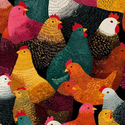 Tapete Selbstklebende Fototapete Wandpapier 44x300 cm Farbe Huhn Dekorfolie Möbelfolie Klebefolie Kawaii Tiere Kinderzimmer Mustertapete Klebetapete Wasserdicht Tapete Selbstklebende Fototapete Wandpapier 44x300 cm Farbe Huhn Dekorfolie Möbelfolie Klebefolie Kawaii Tiere Kinderzimmer Mustertapete Klebetapete Wasserdicht von LeIxIaO