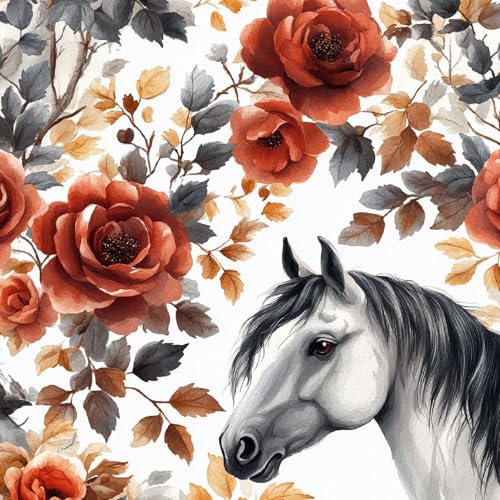 Tapete Selbstklebende Fototapete Wandpapier 44x300 cm Retro-Pferd Dekorfolie Möbelfolie Klebefolie Blume Kinderzimmer Mustertapete Klebetapete Wasserdicht Tapete Selbstklebende Fototapete Wandpapier 44x300 cm Retro-Pferd Dekorfolie Möbelfolie Klebefolie Blume Kinderzimmer Mustertapete Klebetapete Wasserdicht von LeIxIaO