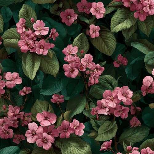 Tapete Selbstklebende Fototapete Wandpapier 44x300 cm Retro Rosa Blumen Dekorfolie Möbelfolie Klebefolie Anlage Kinderzimmer Mustertapete Klebetapete Wasserdicht Tapete Selbstklebende Fototapete Wandpapier 44x300 cm Retro Rosa Blumen Dekorfolie Möbelfolie Klebefolie Anlage Kinderzimmer Mustertapete Klebetapete Wasserdicht von LeIxIaO