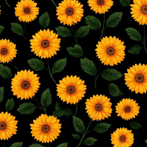 Tapete Selbstklebende Fototapete Wandpapier 44x300 cm Retro Sonnenblume Dekorfolie Möbelfolie Klebefolie Gelbe Blumen Kinderzimmer Mustertapete Klebetapete Wasserdicht Tapete Selbstklebende Fototapete Wandpapier 44x300 cm Retro Sonnenblume Dekorfolie Möbelfolie Klebefolie Gelbe Blumen Kinderzimmer Mustertapete Klebetapete Wasserdicht von LeIxIaO