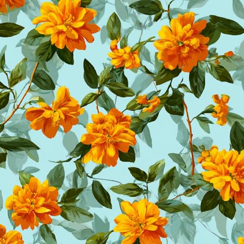 Tapete Selbstklebende Fototapete Wandpapier 44x500 cm Ringelblume Dekorfolie Möbelfolie Klebefolie Gelb Blume Kinderzimmer Mustertapete Klebetapete Wasserdicht Tapete Selbstklebende Fototapete Wandpapier 44x500 cm Ringelblume Dekorfolie Möbelfolie Klebefolie Gelb Blume Kinderzimmer Mustertapete Klebetapete Wasserdicht von LeIxIaO