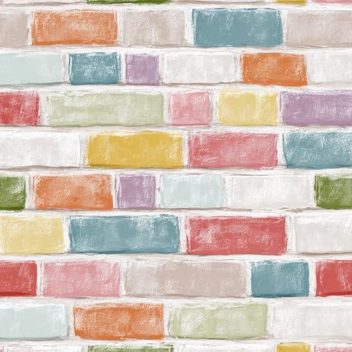 Tapete Selbstklebende Fototapete Wandpapier 44x600 cm Farbige Ziegelmauer Dekorfolie Möbelfolie Klebefolie Kawaii, Holzmaserung Kinderzimmer Mustertapete Klebetapete Wasserdicht Tapete Selbstklebende Fototapete Wandpapier 44x600 cm Farbige Ziegelmauer Dekorfolie Möbelfolie Klebefolie Kawaii, Holzmaserung Kinderzimmer Mustertapete Klebetapete Wasserdicht von LeIxIaO