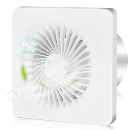 LeKaufen Badlüfter 100mm mit Rückstauklappe, WC Lüfter Abluftventilator 100mm Badezimmer Lüfter Wand Glas Fenster Ventilator Lüftung, 150 M³/Std Bad Lüfter für Küchen Garage Büro Toiletten Dachboden LeKaufen Badlüfter 100mm mit Rückstauklappe, WC Lüfter Abluftventilator 100mm Badezimmer Lüfter Wand Glas Fenster Ventilator Lüftung, 150 M³/Std Bad Lüfter für Küchen Garage Büro Toiletten Dachboden von LeKaufen