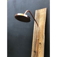 Kupfer Duscharmatur, Industriedesign, Badezimmer Duschsäule, Außenduschsäule, Handgefertigte Duschsäule von LeLabdePiero