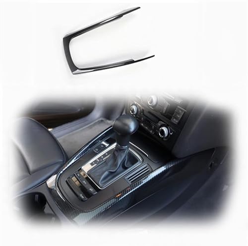 LeLeD Auto Innen Getriebe Box Panel Abdeckung Dekoration Aufkleber für die Mittelkonsole des Für Audi Q5 2010-2017 von LeLeD
