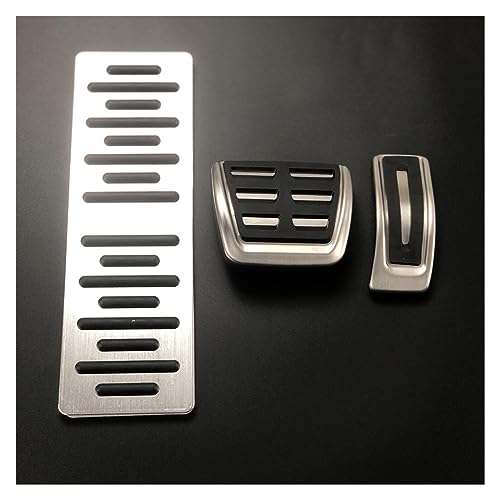 LeLeD Für Audi E-Tron Q4 Auto Fuß Pedal Polster deckt Gaspedal Brems Auflage Pedal Anti-Rutsch-Fuß Polster Auto-Styling,B-Manual 4pcs von LeLeD