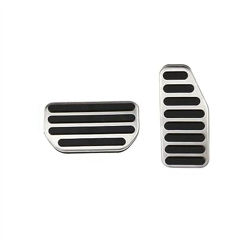 LeLeD Für Suzuki Jimmy 2012-2017 Auto Fuß Pedal Polster deckt Gaspedal Brems Auflage Pedal Anti-Rutsch-Fuß Polster Auto-Styling,A-at von LeLeD