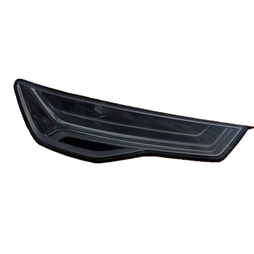 LeLeD Geeignet für Audi A6 C7 4G S6 RS6 2012-2018 Auto Scheinwerfer tönung Schutz Folie rücklicht TPU Aufkleber dekor Film zubehör,Blackened von LeLeD