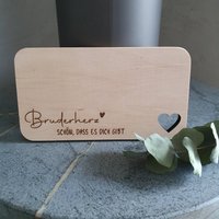 Personalisiertes Brettchen Holzbrettchen Erle Frühstücksbrettchen von LeMasZwergenwelt