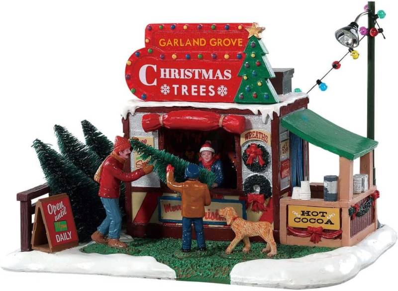 LeMax Weihnachtsdorf Weihnachtsbaumstand / Garland Grove Tree Lot 83354 LeMax Weihnachtsdorf Weihnachtsbaumstand / Garland Grove Tree Lot 83354 von LeMax