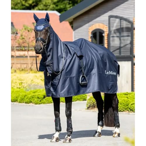 LeMieux Ride On Regendecke, Marineblau, Größe M von LeMieux