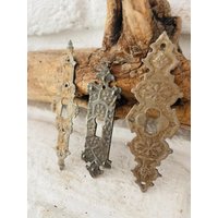 Frankreich 3 Tlg Set Bezaubernde Uralte Möbelgriffe Schublade Beschläge Rost Truhe No 9 Frankreich 3 Tlg Set Bezaubernde Uralte Möbelgriffe Schublade Beschläge Rost Truhe No 9 von LePetitVillageDE