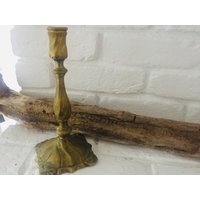 Holland Opulenter Kerzenleuchter Gusseisen Gold von LePetitVillageDE