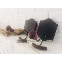 Holland2 Tlg Set Garderobenhaken Bezaubernde Hakenleisteholzjdl von LePetitVillageDE