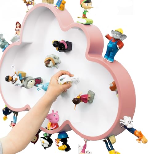 LeSoPhi I Wandregal für bis zu 100 Tonie Figuren I Wolkenform I 100% magnetisch I Ideal geeignet für Tonie Figuren der Toniebox I Regal fürs Kinderzimmer I Tonieboxregal für Mädchen und Jungen (Rosa) LeSoPhi I Wandregal für bis zu 100 Tonie Figuren I Wolkenform I 100% magnetisch I Ideal geeignet für Tonie Figuren der Toniebox I Regal fürs Kinderzimmer I Tonieboxregal für Mädchen und Jungen (Rosa) von LeSoPhi