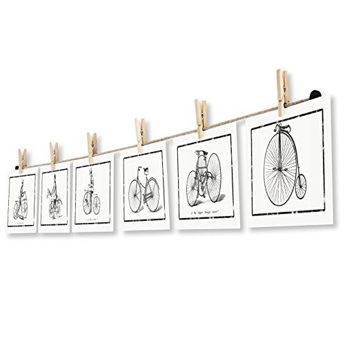 LeTOMA - Fotoseil mit Klammern und Saugnäpfen |2x100 cm + 2x8 Deko-Klammern + 2x2 Saugnäpfe | Fotoleine aus Naturhanf ideal für die Befestigung an Fenstern Spiegeln und Anderen glatten Oberflächen LeTOMA - Fotoseil mit Klammern und Saugnäpfen |2x100 cm + 2x8 Deko-Klammern + 2x2 Saugnäpfe | Fotoleine aus Naturhanf ideal für die Befestigung an Fenstern Spiegeln und Anderen glatten Oberflächen von LeTOMA