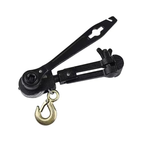 LeTkingok 10 Zoll/12 Zoll Tigerkopfspanner, Gewächshausdrahtseil Traubenregal Ratschengriff, Effizienter und Flexibler Spanner (12 Zoll) von LeTkingok