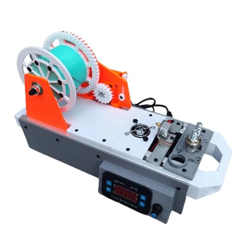 LeTkingok 220 V Kompakte 3D-Druck-Filamentherstellungsmaschine, Verwandelt Plastikflaschen in Filament-Mikro-Plastikdrahtziehmaschine von LeTkingok