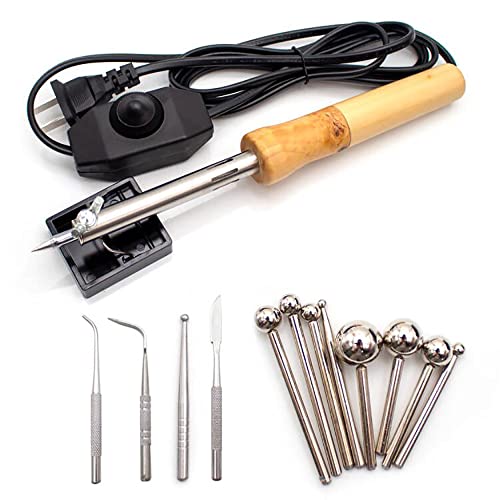 LeTkingok 220V DIY Stoff Stoff Blumen Maker Kit, Elektrische Lötkolben Temperatur einstellbar LeTkingok 220V DIY Stoff Stoff Blumen Maker Kit, Elektrische Lötkolben Temperatur einstellbar von LeTkingok