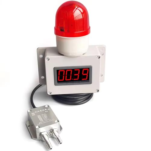 LeTkingok 90dB Druckdifferenzalarm mit Digitalanzeige (0-30mpa) von LeTkingok