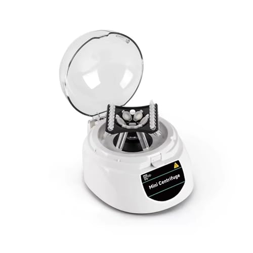LeTkingok AC 220V Hand Mini Zentrifuge, Hochgeschwindigkeits Multifunktions Labor Zentrifuge mit 3 in 1 Rotor 4000U/min / 6000U/min / 7000U/min (4000RPM) von LeTkingok