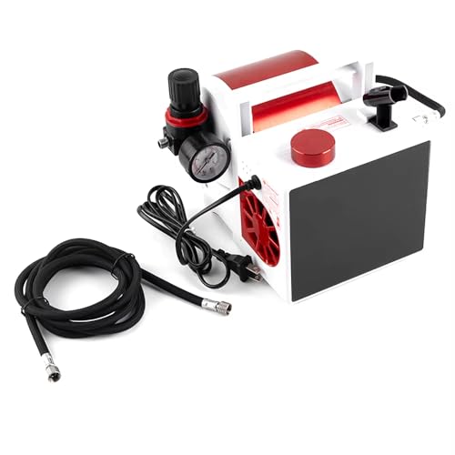 LeTkingok AC100-240V Desktop Luftpumpe, 1,3L Tragbarer Luftkompressor HM-05 von LeTkingok