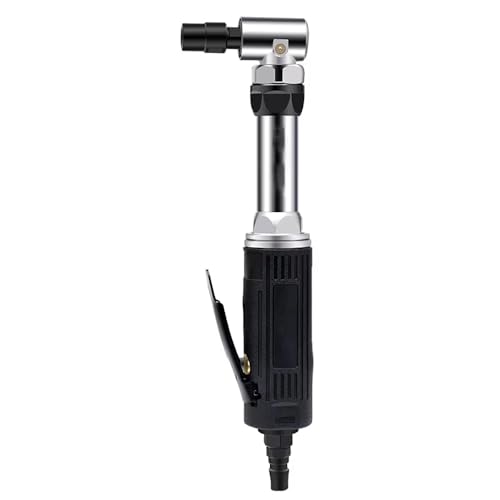 LeTkingok Erweiterter 90° Winkel Luftschleifer, 3/6mm Spannfutter, 18.000U/min zum Polieren, Schleifen und Schmirgeln von Metall/Stein von LeTkingok