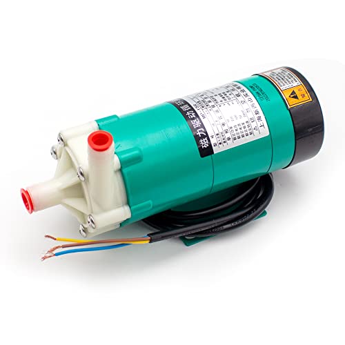 LeTkingok MP-15R Magnetgetriebene Zirkulationskreiselpumpe, Mikro-Flüssigkeitspumpe für die Chemie Impellerantrieb Cycle Engineering Plastics von LeTkingok