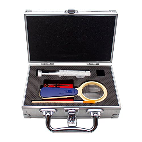 LeTkingok QFH-A Cross Cutter Adhesion Tester, Cross-Cut Tester Kit Handheld Farbe Beschichtung Oberfläche detektor mit 1/2/3MM Klinge Aluminium-Box LeTkingok QFH-A Cross Cutter Adhesion Tester, Cross-Cut Tester Kit Handheld Farbe Beschichtung Oberfläche detektor mit 1/2/3MM Klinge Aluminium-Box von LeTkingok