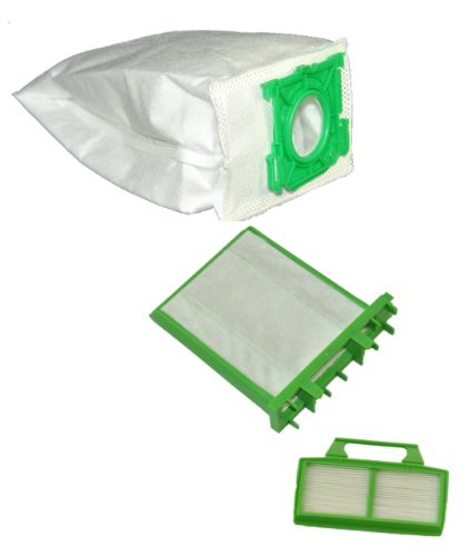 Service-Box geeignet für Sebo 6695ER (Filtertüten und Mikrofilter) Modell K, Set = 8 Super-Ultra-Beutel Vlies + 1 Micro-Hygienefilter + 1 Microfilter von LeaBen